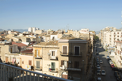 View of Borgo Vecchio Palermo from my studio